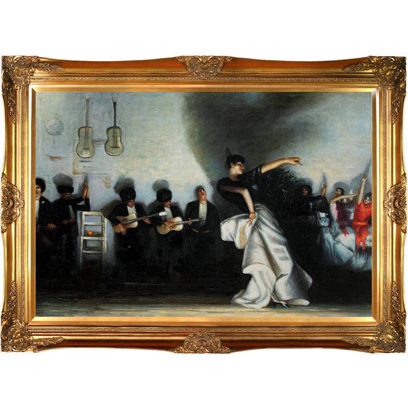 Tori Home 'El Jaleo' by John Singer Sargent Framed Oil